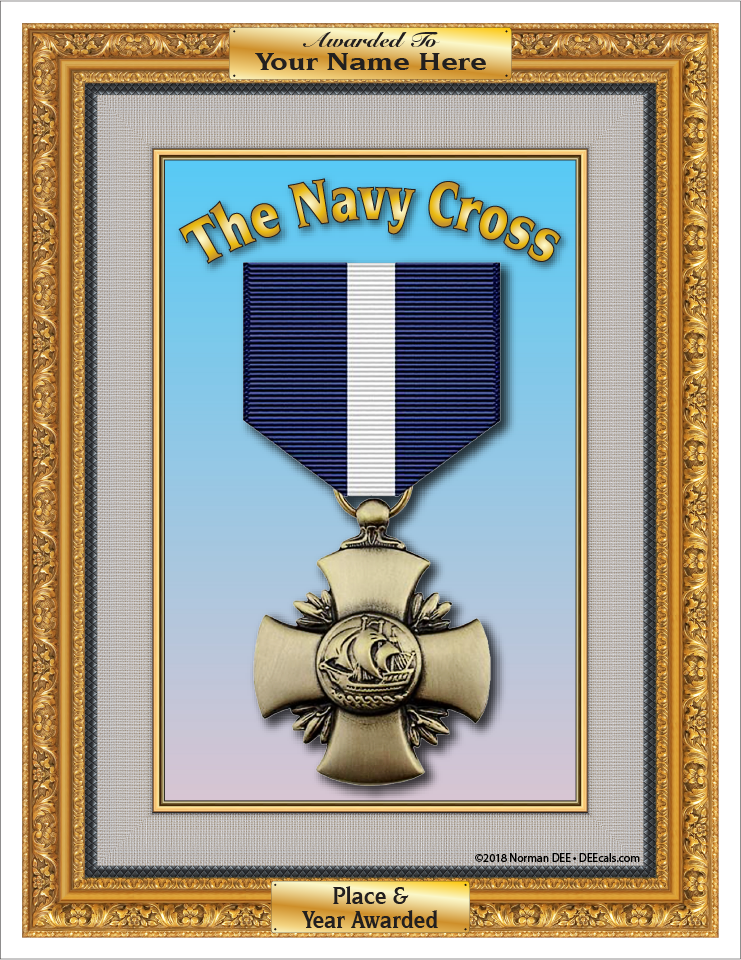 Deecals Navy Cross 